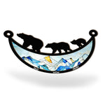 Family Bear - Personalized Window Hanging Suncatcher Ornament