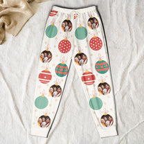 Family Christmas Custom Photo Family - Personalized Photo Sweatpants