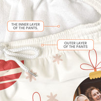 Family Christmas Custom Photo Family - Personalized Photo Sweatpants