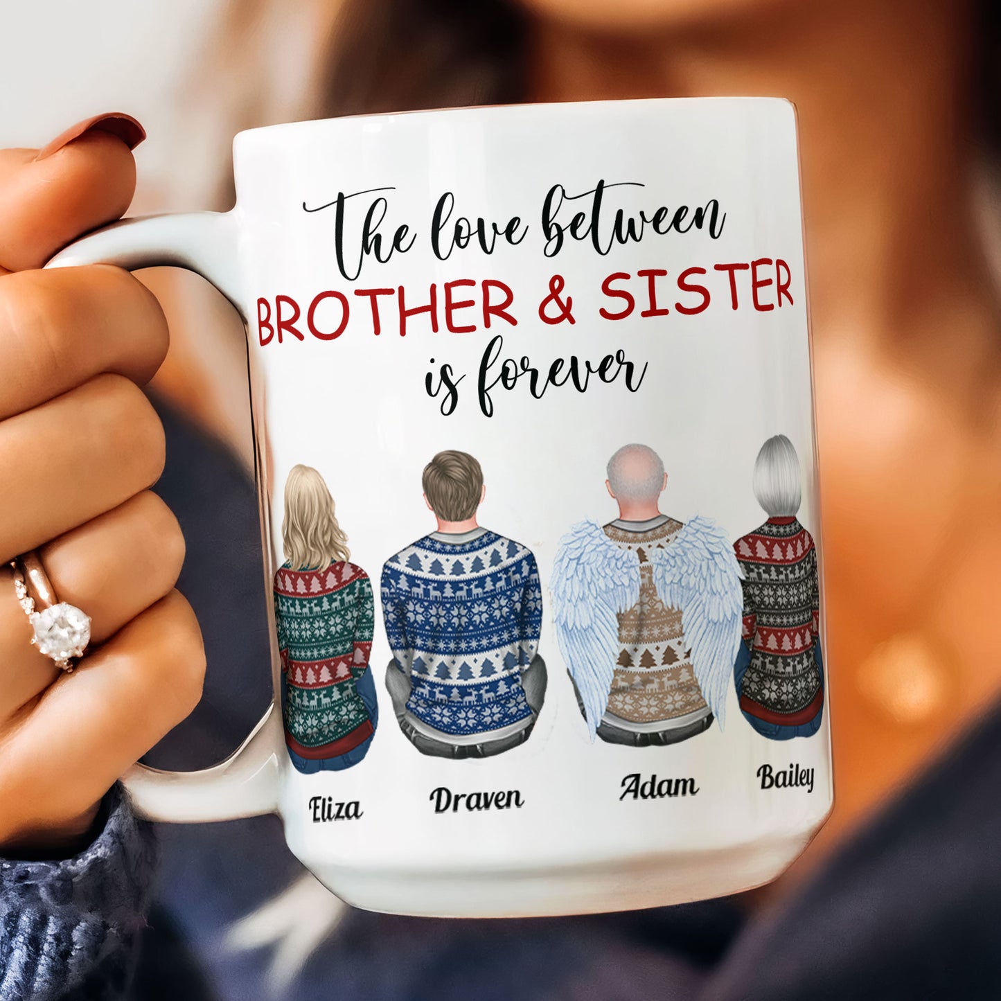 Family Forever - Limited Version - Personalized Mug
