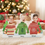 Family Friend Siblings Funny Face - Personalized Photo Shaking Head Acrylic Standee