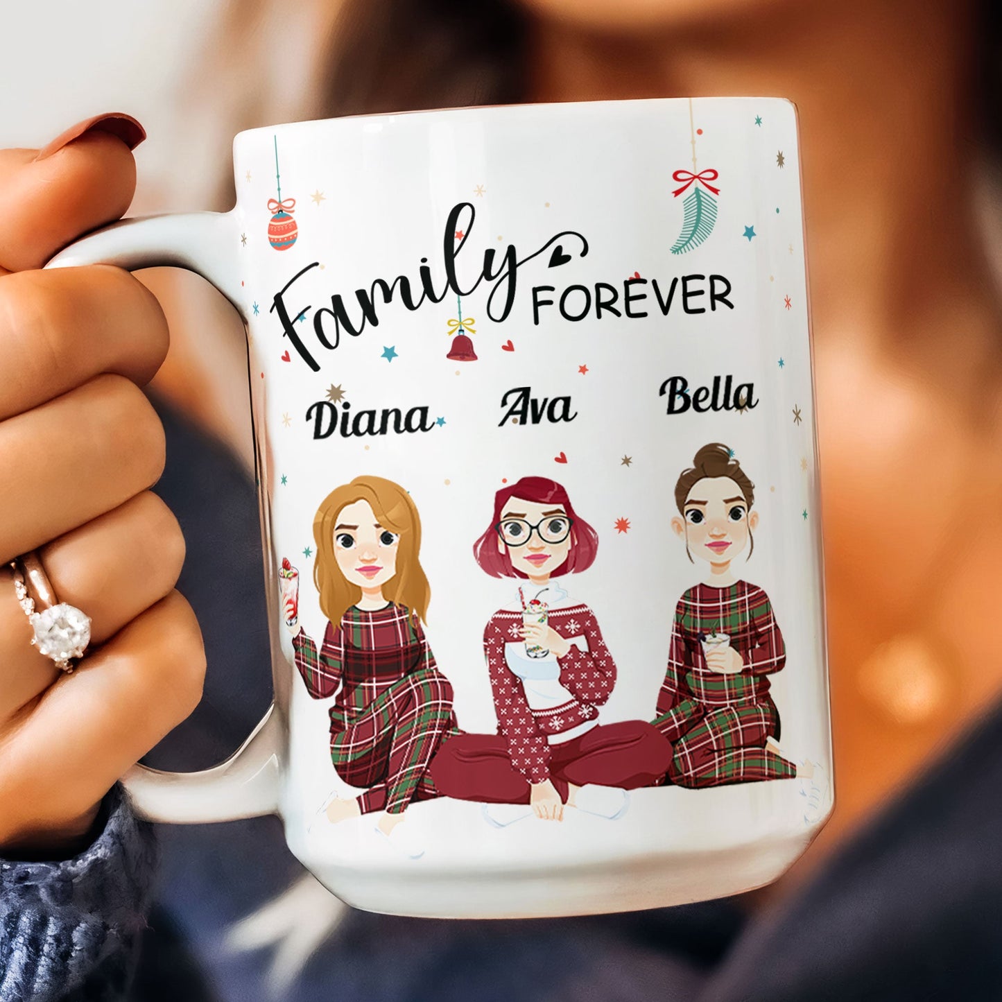 Family Is Forever - Personalized Mug