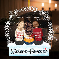 Family Love Is Forever - Personalized Acrylic Ornament