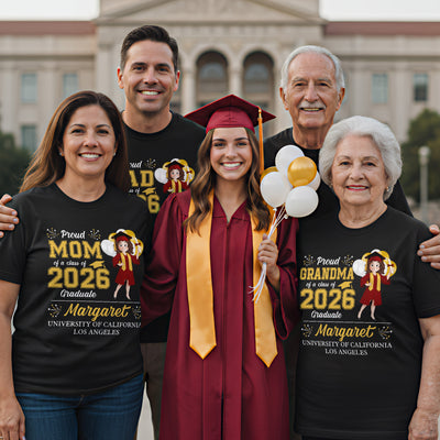 Family Matching Graduation - Personalized Shirt