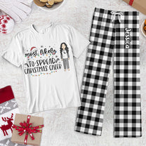 Family Most Likely Christmas - Personalized Pajamas