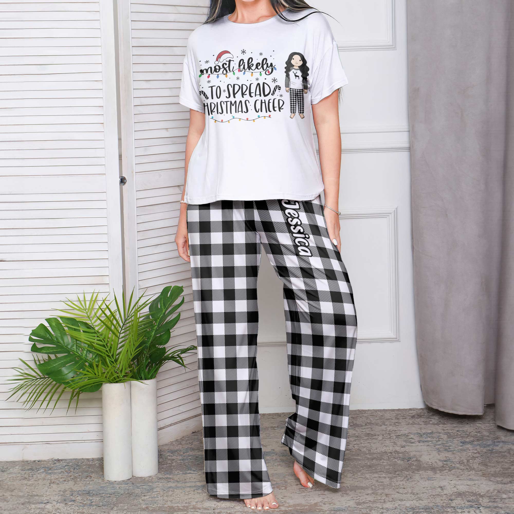 Family Most Likely Christmas - Personalized Pajama Set
