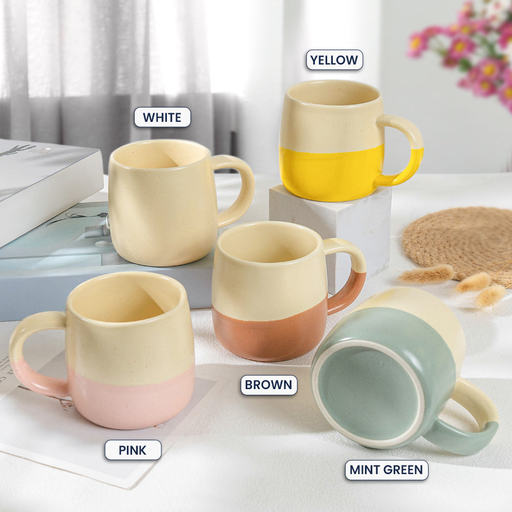 Family Name & Est Date Mug Mother's Day Father's Day Gift - Personalized Two-Tone Mug