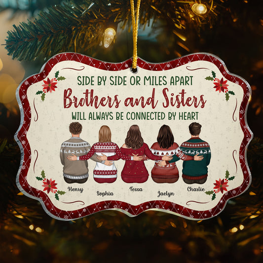 Family Reunion Christmas Time - New Version - Personalized Acrylic Ornament