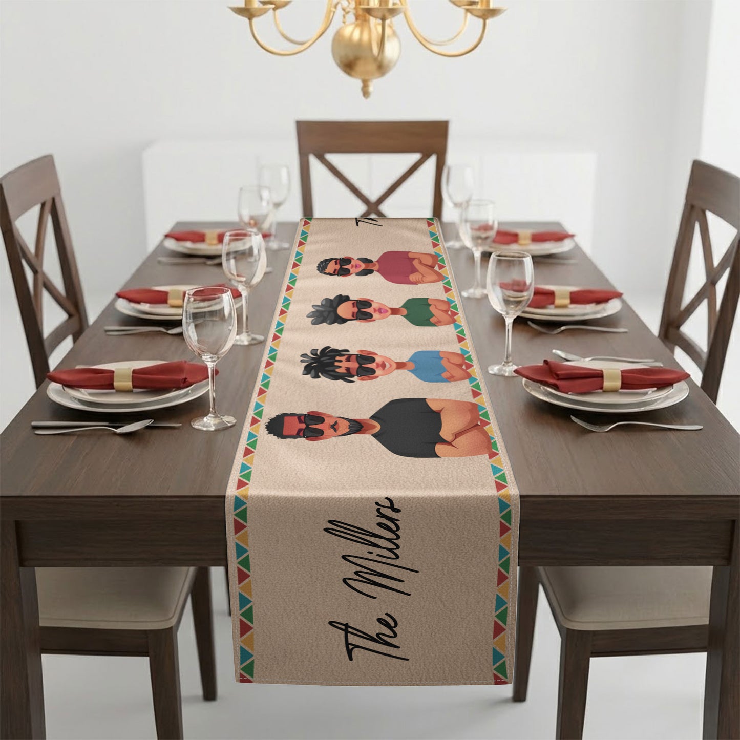 Family Together - Personalized Table Runner