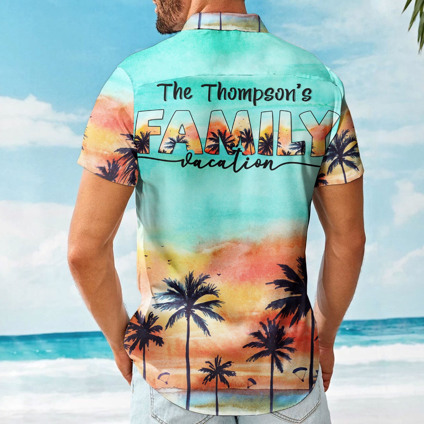 Family Trip Vacation - Personalized Hawaiian Shirt
