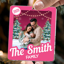 Family Member Toy Box - Christmas Custom Gift - Personalized Acrylic Photo Ornament