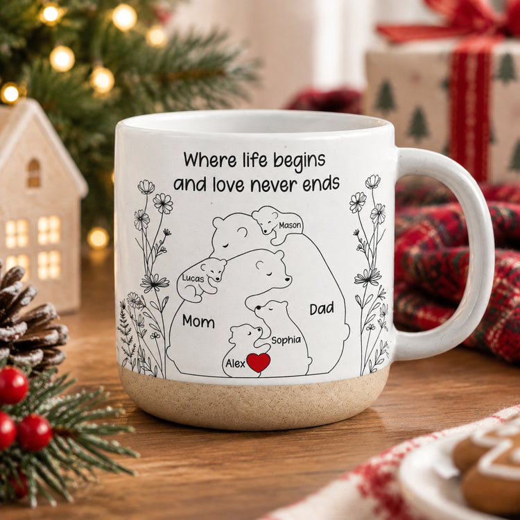 Family-Bear-With-Cubs-Matching-Mug-For-Family-Personalized-Mug-1