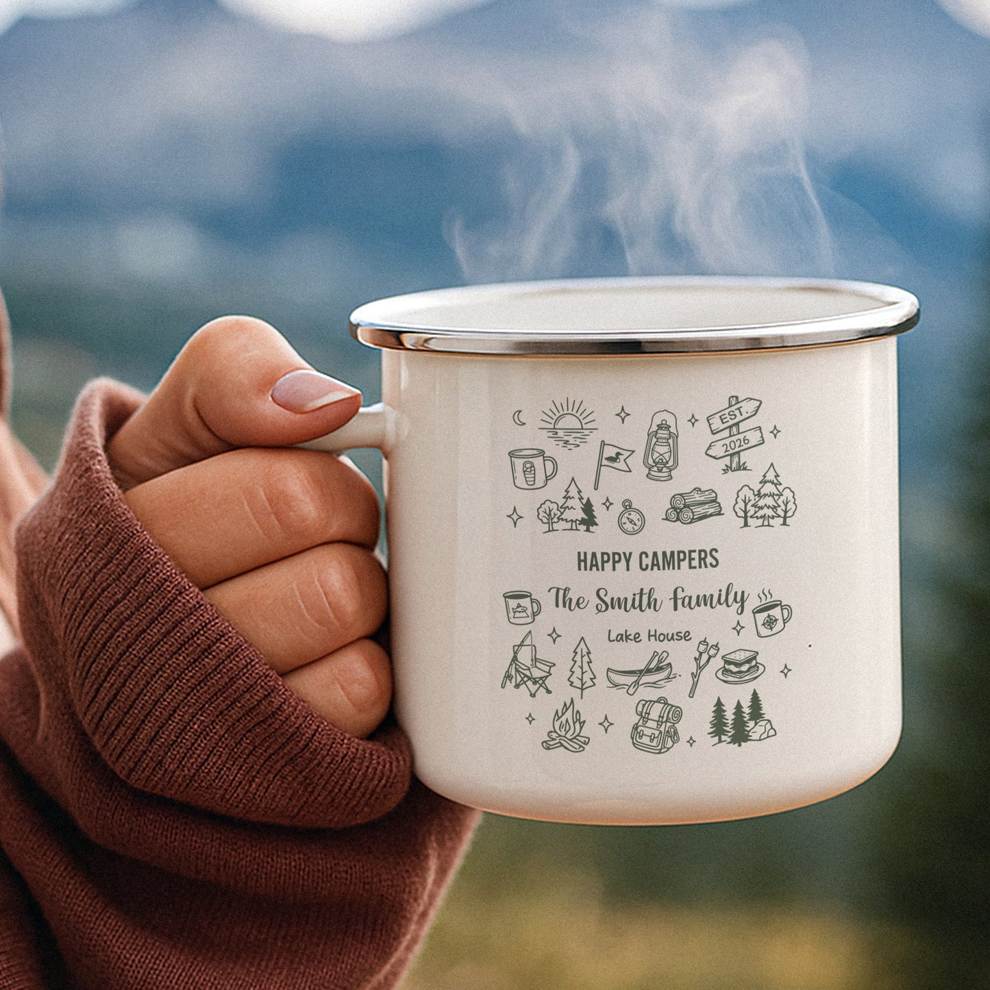 Family-Camping-Mug,-Lake-Friends-Trip,-Camper-Adventure-Enamel-Mug-Personalized-Mugs3