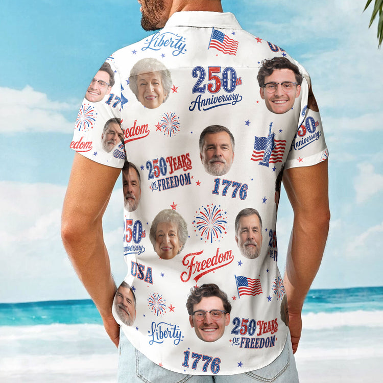Family-Celebrating-Independence-Personalized-Hawaiian-Shirt-2
