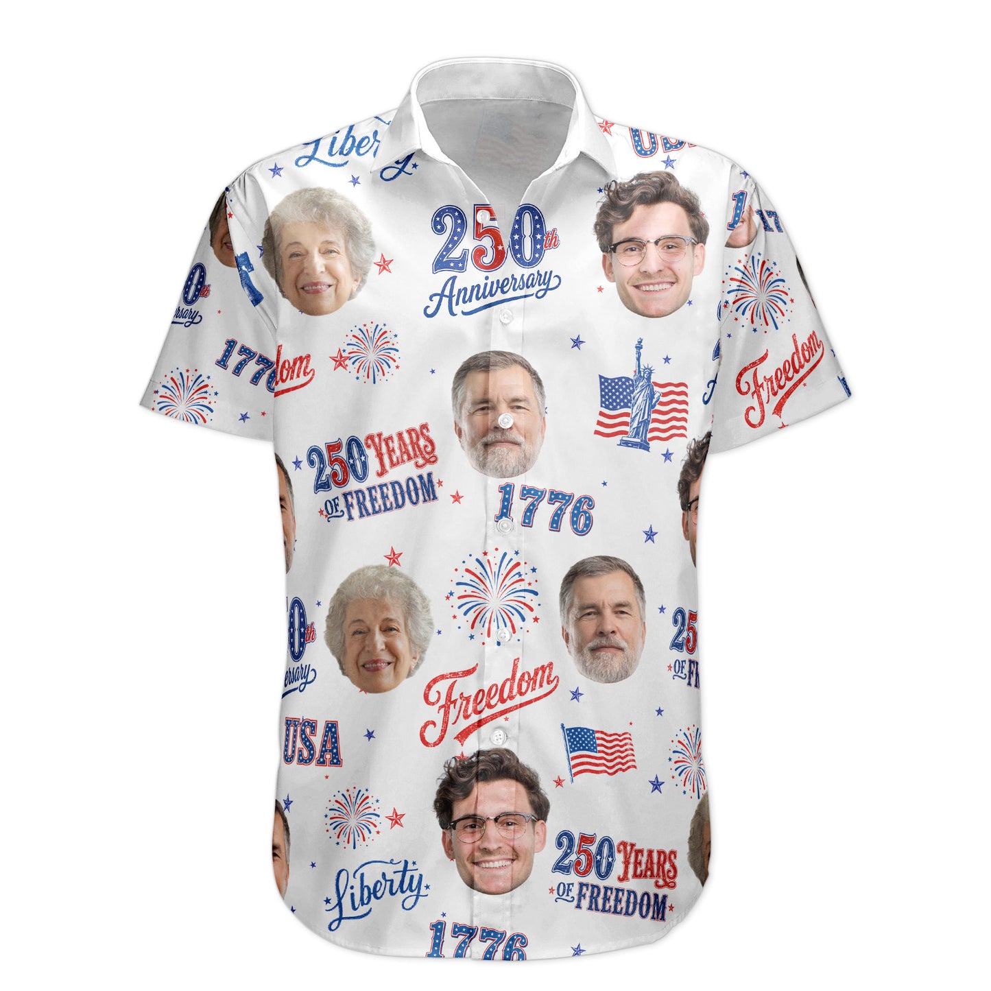 Family-Celebrating-Independence-Personalized-Hawaiian-Shirt-4