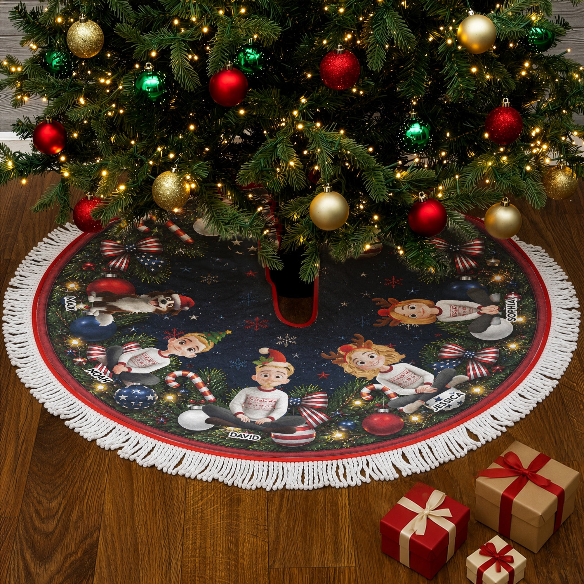 Family-Christmas-250Th-Year-Of-Freedom-Celebrate-Personalized-Tree-Skirt-5
