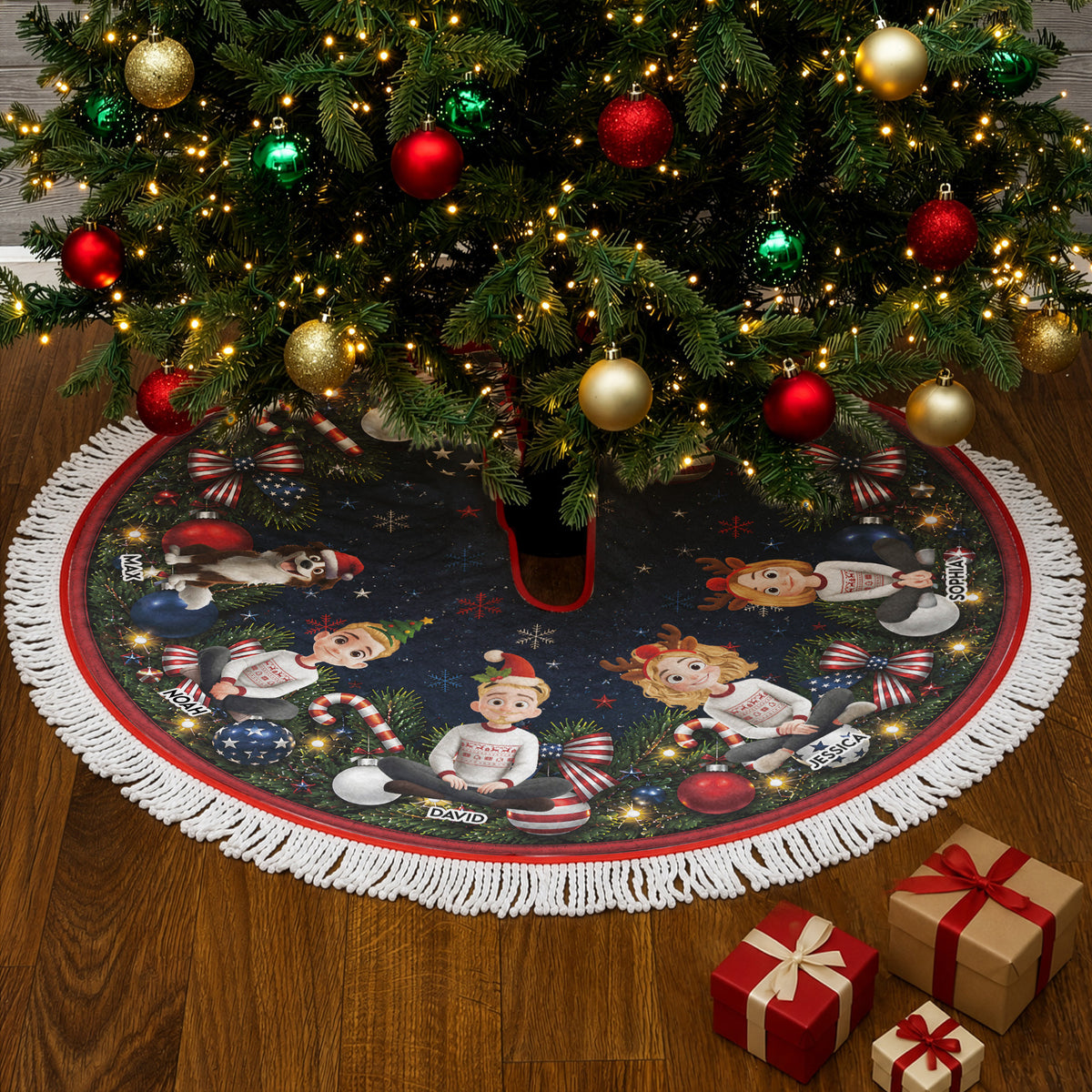 Family-Christmas-250Th-Year-Of-Freedom-Celebrate-Personalized-Tree-Skirt-5