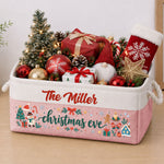 Family-Christmas-Eve-Grandparents-&-Kids,-Couples,-Siblings-Personalized-Storage-Basket-2