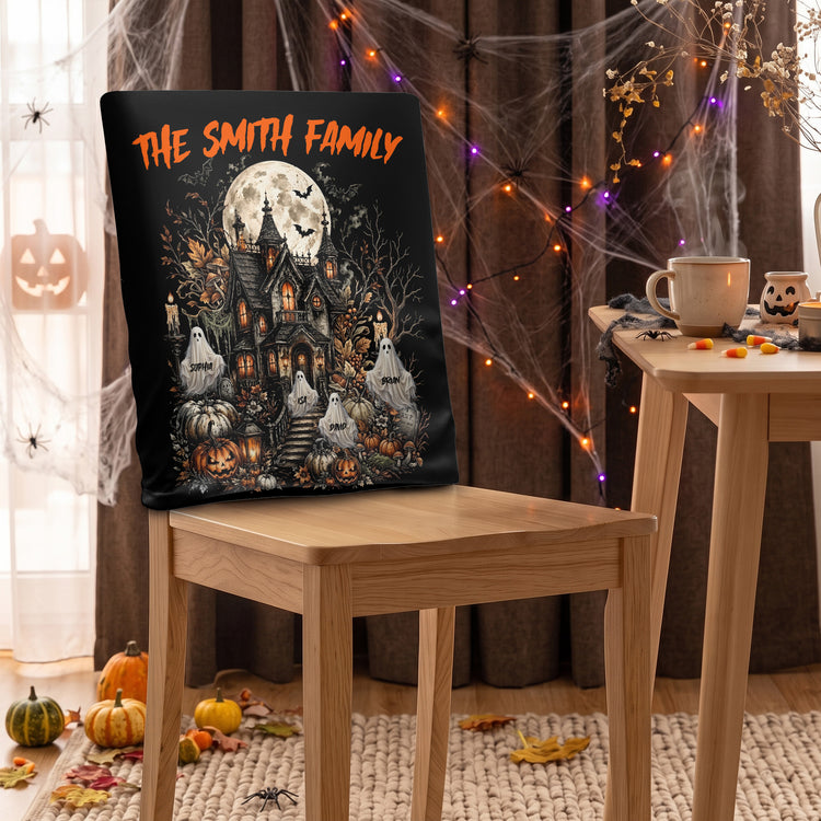 Family-Horror-Haunted-House-Personalized-Chair-Back-Cover-2