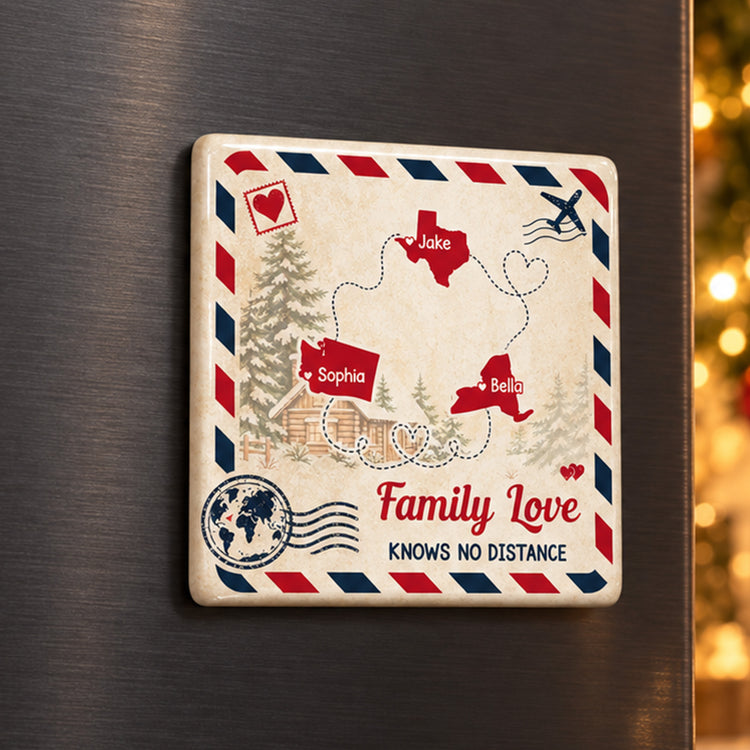 Family-Love-Knows-No-Distance-Personalized-Magnet-2