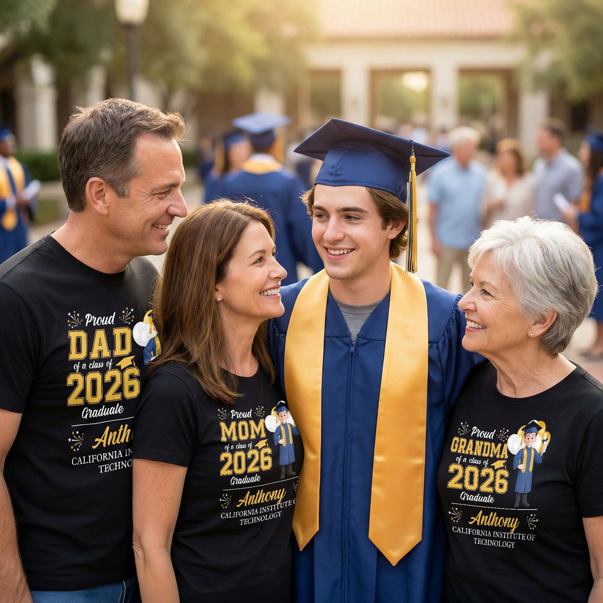 Family Matching Graduation - Personalized Shirt – Macorner
