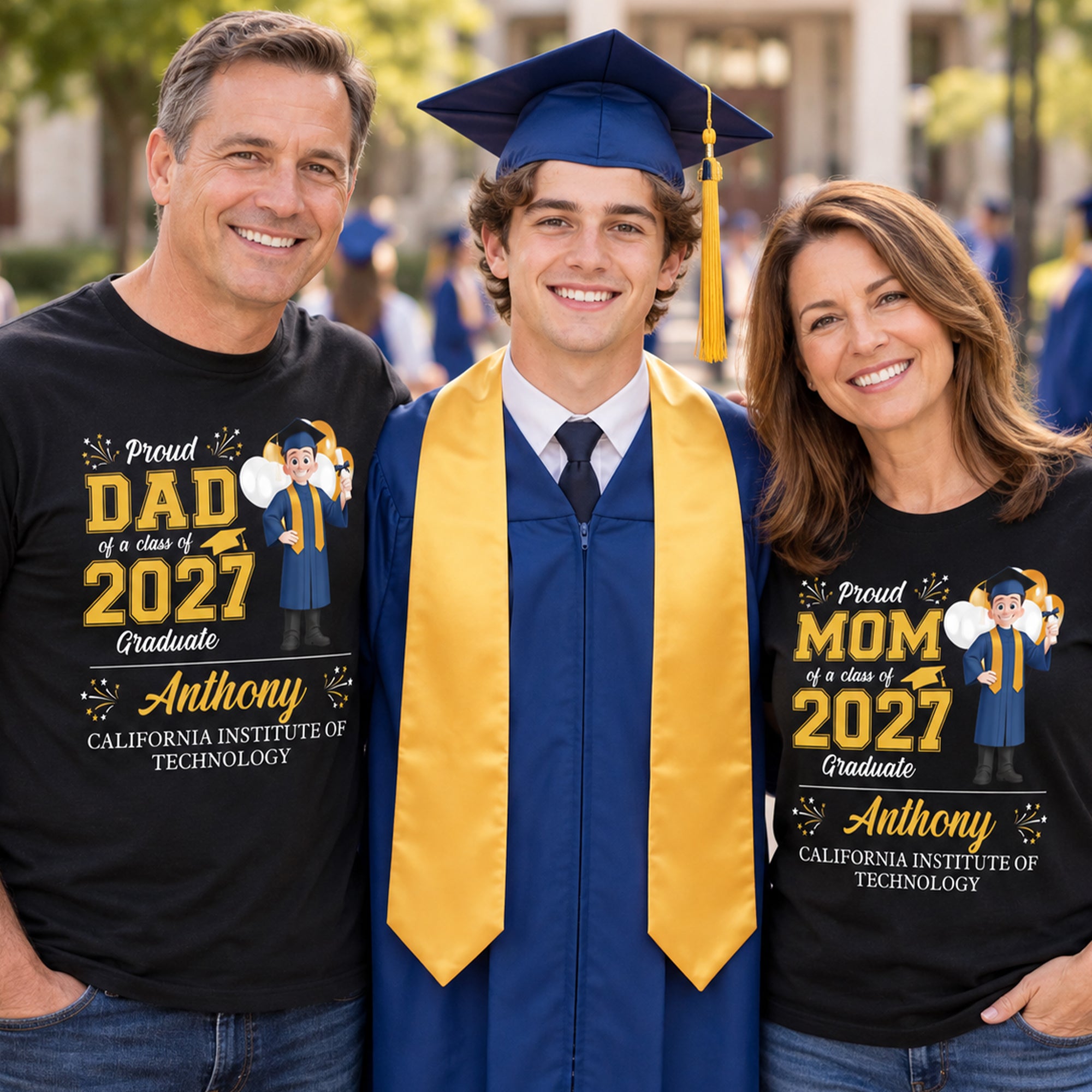 Family Matching Graduation - Personalized Shirt