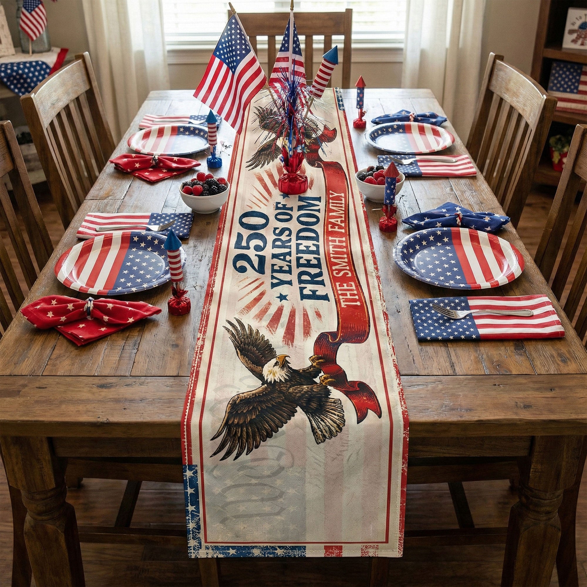 Family-Names-Stars-And-Stripes-Personalized-Table-Runner-2