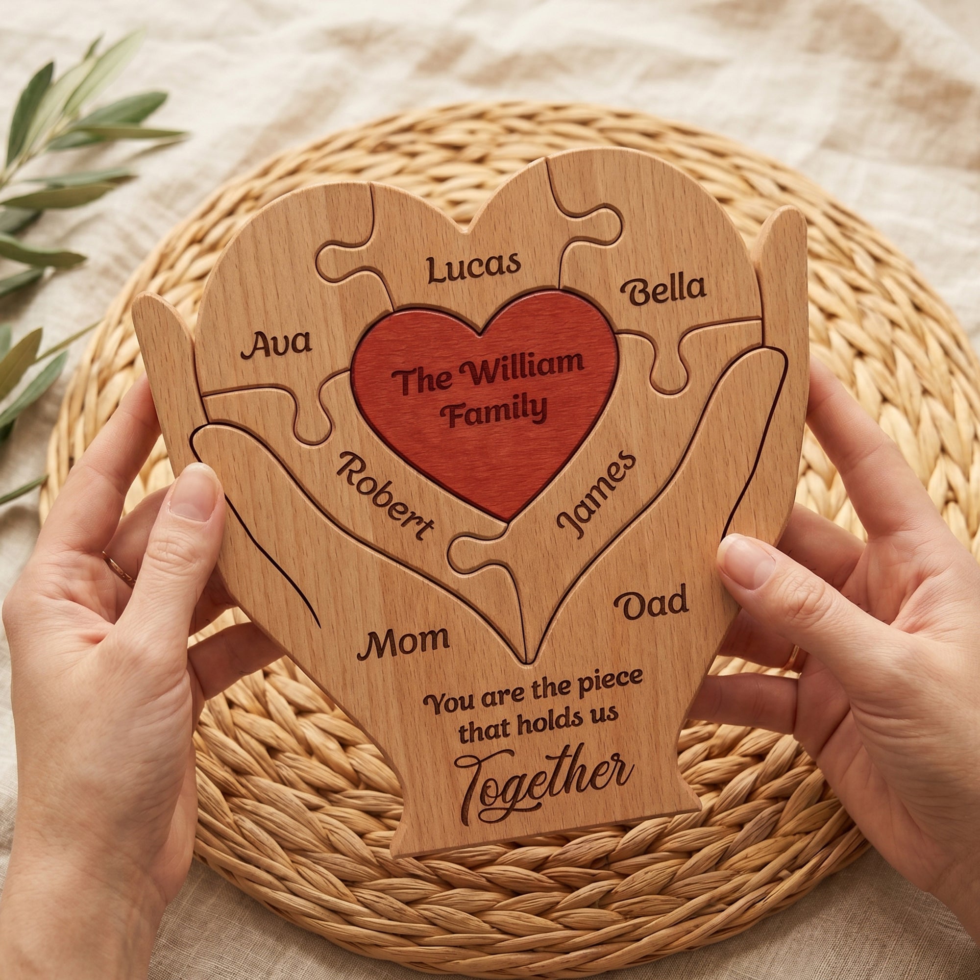 Family-Puzzle-For-Mom,-Dad,-Daughter,-Son-You-Are-The-Piece-That-Hold-Us-Together-Personalized-Puzzle-4