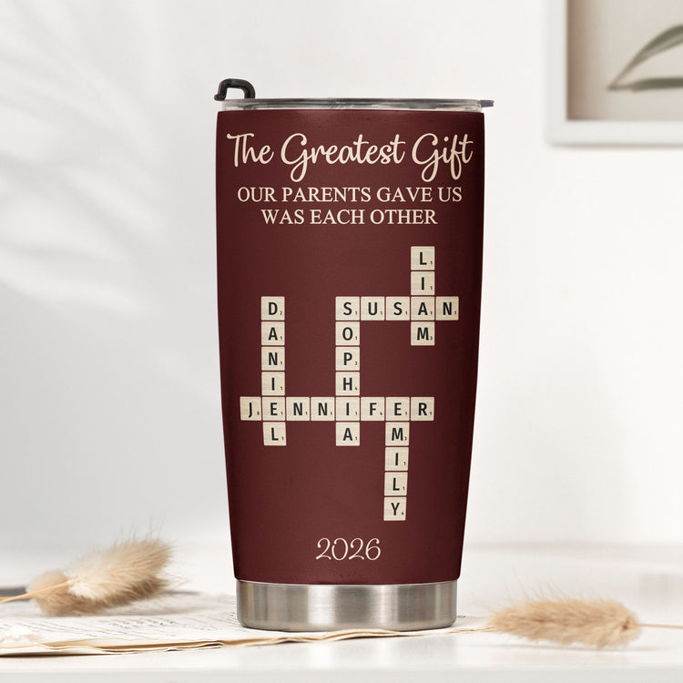 Family-Siblings-Forever-Custom-Name-Scrabble-Christmas-Gifts-For-Family-Members-Personalized-Tumbler-Cup-2