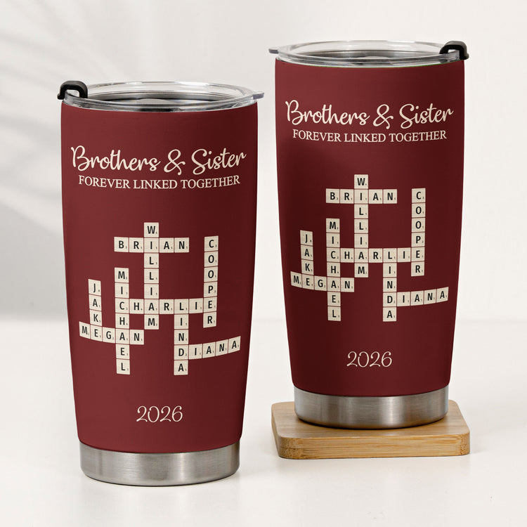 Family-Siblings-Forever-Custom-Name-Scrabble-Christmas-Gifts-For-Family-Members-Personalized-Tumbler-Cup-5