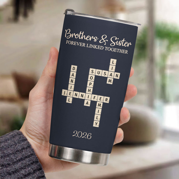 Family-Siblings-Forever-Custom-Name-Scrabble-Christmas-Gifts-For-Family-Members-Personalized-Tumbler-Cup-6