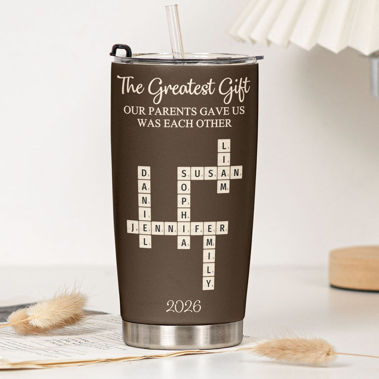 Family-Siblings-Forever-Custom-Name-Scrabble-Christmas-Gifts-For-Family-Members-Personalized-Tumbler-Cup-7