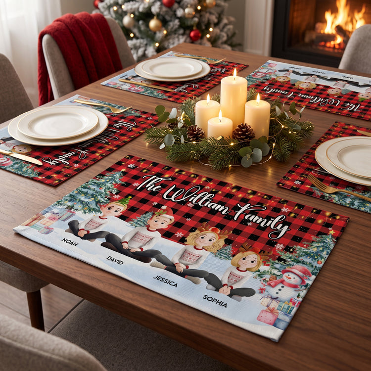 Family-Sitting-Festive-Our-Christmas-Together-Personalized-Placemat-1
