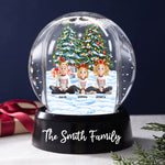 Family-Sitting-Festive-Our-Christmas-Together-Personalized-Snow-Globe-1
