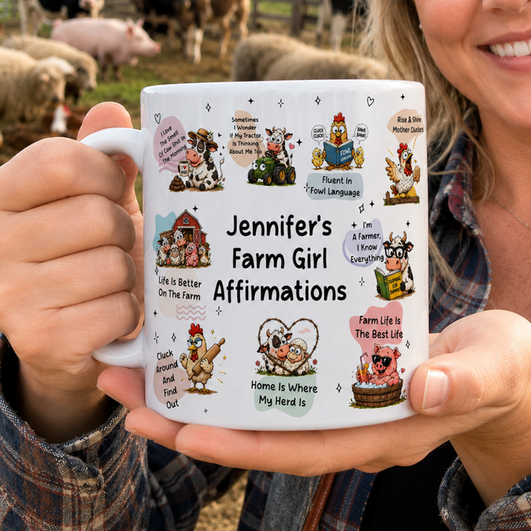 Farm-Life-Affirmation-Mug-Gift-For-Farm-Girl,-Farm-Wife-Personalized-Mug-9