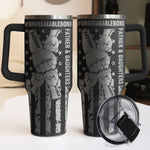 Father And Sons/Daughters #Unbreakablebond - Personalized Engraved 40oz Tumbler