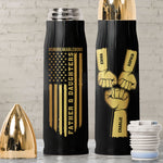 Father & Daughters #Unbreakablebond - Personalized Bullet Tumbler