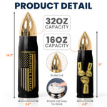 Father & Daughters #Unbreakablebond - Personalized Bullet Tumbler