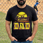 Father's Day Gifts For Softball Dad, Grandpa - Personalized Shirt