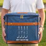 Father's Day Gifts, Best Dad By Par, Best Grandpa By Par - Personalized Cooler Bag