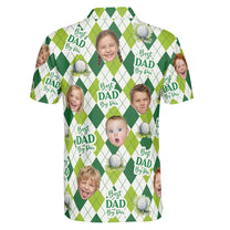 Father'S-Day-Gift,-Best-Dad-By-Par,-Argyle-Pattern-Personalized-Polo-Shirt-5