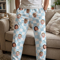 Father'S-Day-Gift,-Best-Dad-Ever,-Custom-Baby-Photo-Retro-Personalized-Lounge-Pants-1