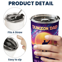 Father'S-Day-Gift-Dungeon-Dad-Like-A-Regular-Dad-With-More-Dice-Personalized-Tumbler-6
