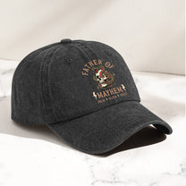 Father_S_Day_Gift_Father_Of_Mayhem_Personalized_Cap_2