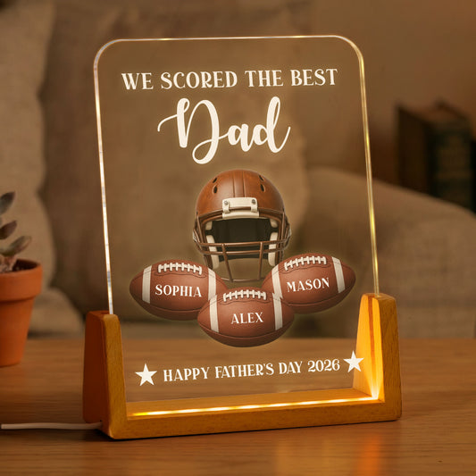 Father'S-Day-Gift-For-Football-Dad,We-Scored-The-Best-Dad-Personalized-Night-Light-1
