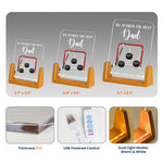 Father'S-Day-Gift-For-Hockey-Dad,We-Scored-The-Best-Dad-Daddy-Personalized-Night-Light-5