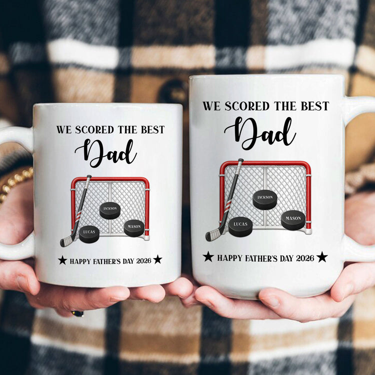 Father_S_Day_Gift_For_Hockey_Dad_We_Scored_The_Best_Dad_Personalized_Mug_4