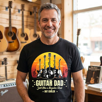 Father'S-Day-Gift,Guitar-Dad,-Guitar-Papa-Personalized-Shirt-4