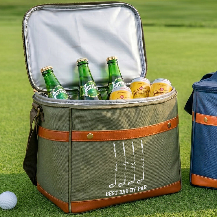 Father'S-Day-Gifts,-Best-Dad-By-Par,-Best-Grandpa-By-Par-Personalized-Cooler-Bag-1