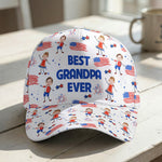Father'S-Day-Gifts,-Best-Dad-Grandpa-Ever-Custom-Photo-Personalized-Cap-1